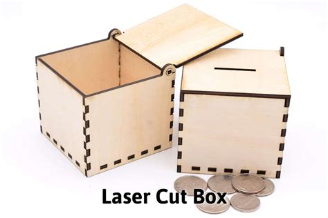 cnc machined small box|boxes made from laser engraver.